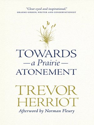 cover image of Towards a Prairie Atonement